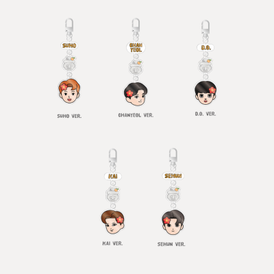 (พรี) EXO'S TRAVEL THE WORLD ON A LADDER 5 - ACRYLIC KEY RING