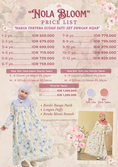 Nola Bloom For Teens