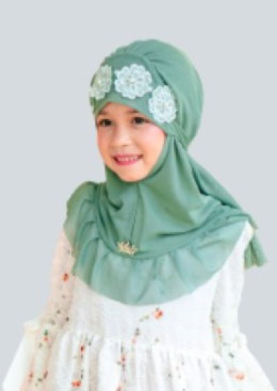 Hijab Original Size XL 7-9Yo Hijab Original Size XL 7-9Yo