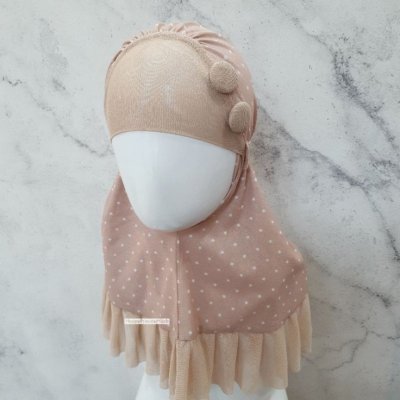 Hijab Polka Size S & SS