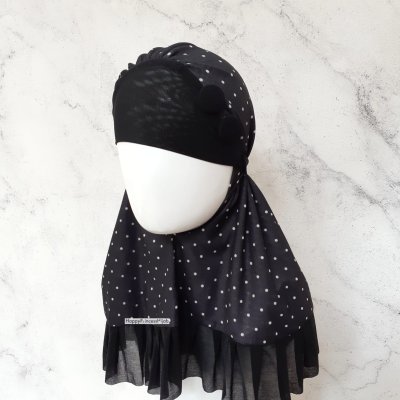 Hijab Polka Size S & SS