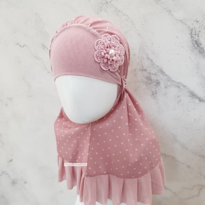 Hijab Polka Size M, L, XL