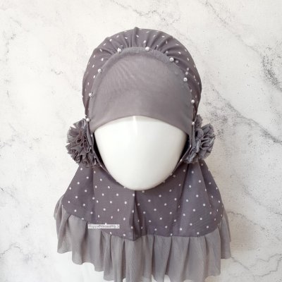 Hijab Polka Size S & SS