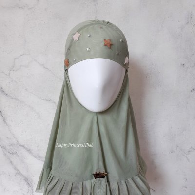 Hijab Original Size XL 7-9Yo Hijab Original Size XL 7-9Yo