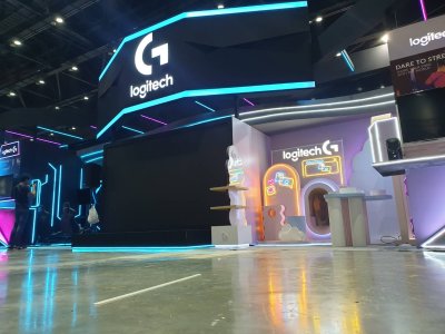 Logitech Booth @thailandgame show 