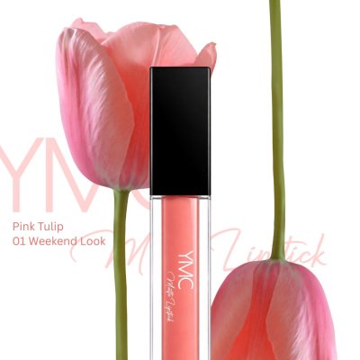 (ราคาเปิดตัว)YMC Matte Lipstick ลิปแมท 01 Weekend Look ติดทน แห้งเร็ว เกลี่ยง่าย ปาดเรียบ ลิปบำรุงริมฝีปาก ลิปสติก