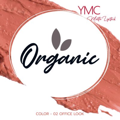 (ราคาเปิดตัว) YMC Matte Lipstick ลิปแมท 02 Office Look ติดทน แห้งเร็ว เกลี่ยง่าย ปาดเรียบ ลิปบำรุงริมฝีปาก ลิปสติก