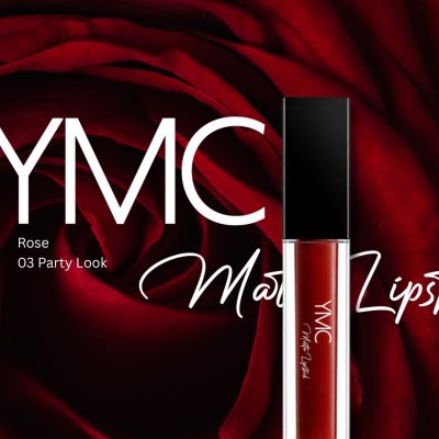 (ราคาเปิดตัว) YMC Matte Lipstick ลิปแมท 03 Party Look ติดทน แห้งเร็ว เกลี่ยง่าย ปาดเรียบ ลิปบำรุงริมฝีปาก ลิปสติก ส่งฟรี