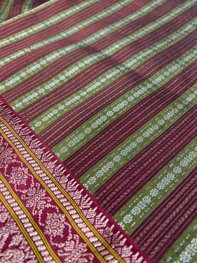 ผ้าไหมอันลูยซีม ทอยกขิด ต่อเชิงซิ่น | Heritage Handwoven Silk