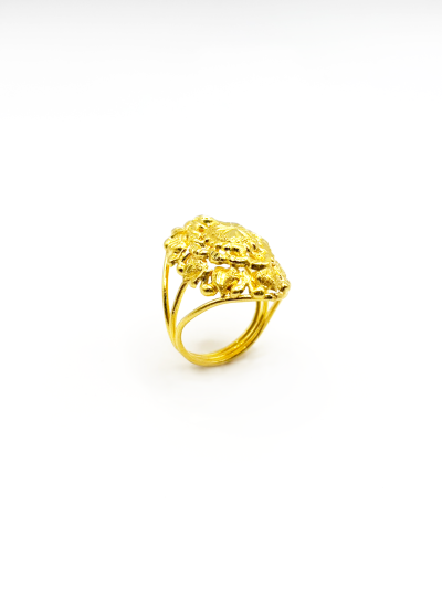 แหวนทอง 1 สลึงลายฉลุหน้าเวอร์ 2