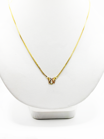 สร้อยคอ 1 สลึงลายโซ่กล่อง