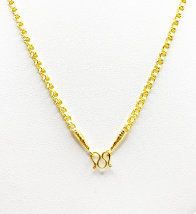 สร้อยคอ 1 สลึงลายห่วงคู่