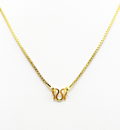 สร้อยคอ 1 สลึงลายโซ่กล่อง