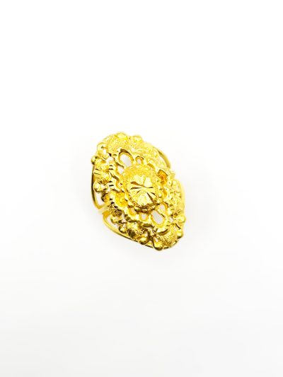 แหวนทอง 1 สลึงลายฉลุหน้าเวอร์ 2