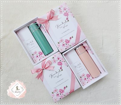 ของรับไหว้ กระบอกเก็บอุณหภูมิ ฝาสามารถเป็นแก้วน้ำ