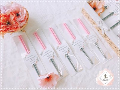 ตะเกียบสแตนเลส ด้ามจับข้าวฟ่าง – ของชำร่วยงานแต่งความหมายดี ใช้งานได้จริง