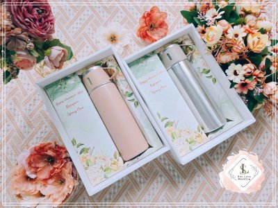 ของรับไหว้ กระบอกเก็บอุณหภูมิ ฝาสามารถเป็นแก้วน้ำ