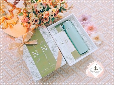 ของรับไหว้ กระบอกเก็บอุณหภูมิ ฝาสามารถเป็นแก้วน้ำ