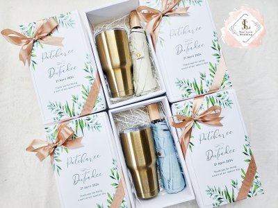 ของรับไหว้ แก้วเยติ+ร่มพับกันuv