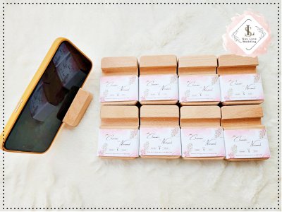 ที่ตั้งโทรศัพท์ / ที่วางโทรศัพท์ ของชำร่วยงานแต่ง ความหมายดี ใช้งานได้จริง