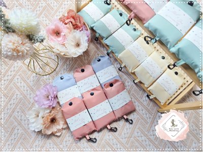 ของชำร่วยงานแต่ง ถุงผ้าร่มพับได้ รักษ์โลก พร้อมป้ายชื่อบ่าวสาว | Say Love Wedding