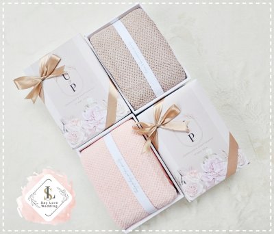 ของรับไหว้ ผ้าสาเกญี่ปุ่นลายรังผึ้ง ขนาด 70*140 cm