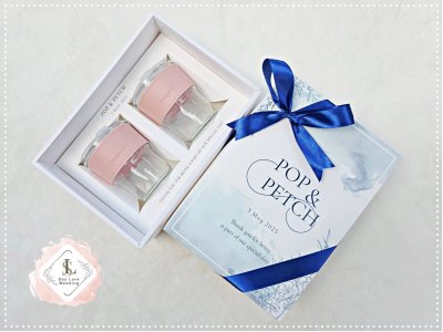 ของรับไหว้งานแต่ง แก้วกาแฟหนังจับคู่ 2 ใบ ของรับไหว้พรีเมี่ยม