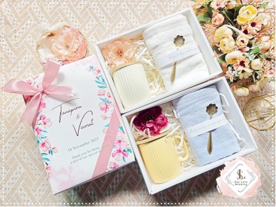 แก้วกาแฟมินิมอลฝาปิดไม้พร้อมช้อนชาคู่ผ้าcotton