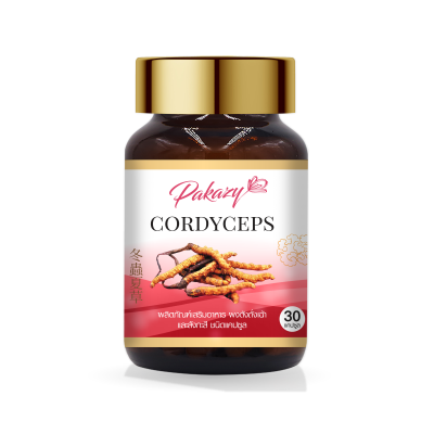 ถั่งเช่า แคปซูล Cordyceps Extract Plus Zinc 30 แคปซูล