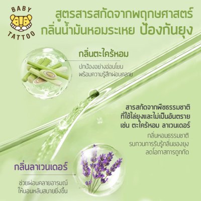 สติกเกอร์กันยุงเเถบยาว สารสกัดจากธรรมชาติ  (1 ซอง 8 ชิ้น)