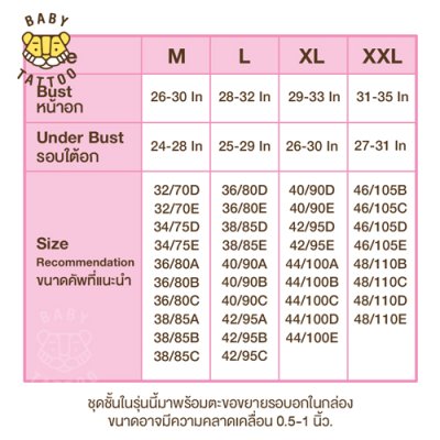 ชุดชั้นในสำหรับปั๊มนม