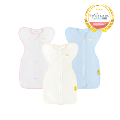 BABY TATTOO ถุงนอนห่อตัวเด็กทารก รุ่นผ้าฝ้ายตาข่าย Mesh Cotton ถุงนอนกันสะดุ้ง (แถมฟรีถุงถนอมผ้า)