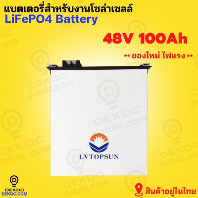 LV Topsun Lithuim Battery 48V 100Ah