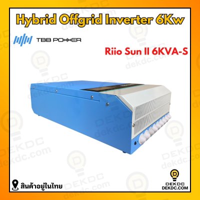 TBBPOWER Hybrid off grid inverter 6k 48v mppt100a