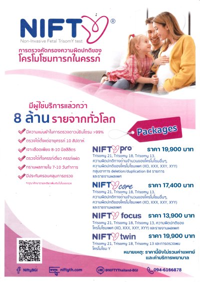 ตรวจคัดกรองดาวซินโดรม