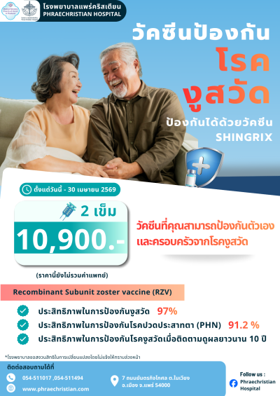 วัคซีนป้องกันโรคงูสวัด