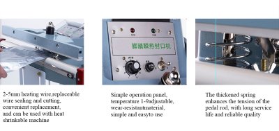 เครื่องซีลเท้าเหยียบ รุ่น PFS-F350