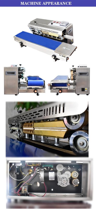 เครื่องซีลสายพานแนวนอน รุ่น FR-900W/S