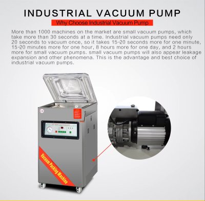 เครื่องซีลสูญญากาศ รุ่น DZ500/2ES