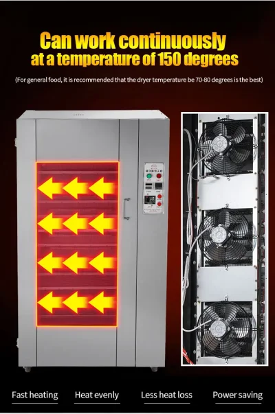 ตู้อบลมร้อน 20 ถาด รุ่น XD-169