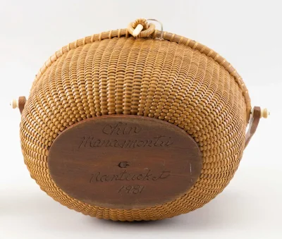 NANTUCKET BASKET PURSE