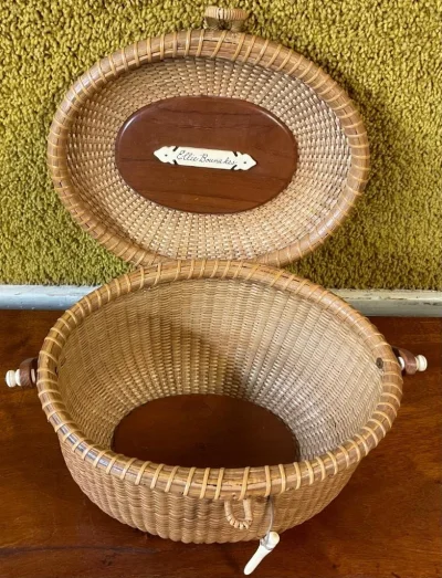 NANTUCKET BASKET PURSE