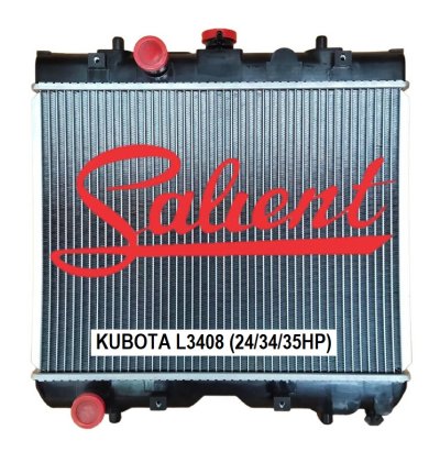 หม้อน้ำรถไถคูโบต้า รุ่น L3408 / L2420 ขนาด 24 / 34 / 35 แรง