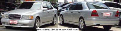 เบ๊นซ์ C180/C220 W202 ปี 93-00 เครื่อง 1.8, 2.2 cc เกียร์ออโต้