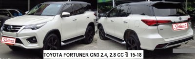 โตโยต้า รีโว่ / ฟอร์จูนเนอร์ รุ่น 3 / อินโนว่า รุ่น 3 ปี 15-19 เครื่อง 2.4, 2.8 cc เครื่องเบนซิน มีปากเติมน้ำ เกียร์ธรรมดา/ออโต้