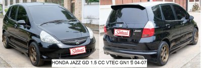 ฮอนด้า แจ๊ส จีดี รุ่น 1 ปี 04-07 เครื่อง 1.5 cc VTEC รุ่น 1 เกียร์ธรรมดา / ออโต้ หนา 16 มิล