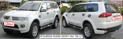 หม้อน้ำ มิตซูบิชิ ไทรตั้น / ปาเจโร่ รุ่น 1 2.5 cc ท่อ 90 องศา