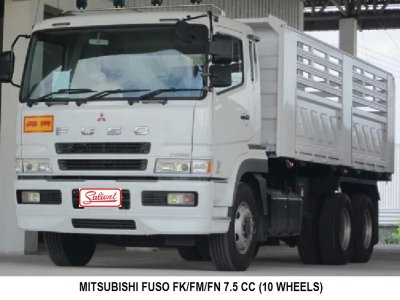 หม้อน้ำ มิตซูบิชิ ฟูโซ่ 7.5L FK/FN
