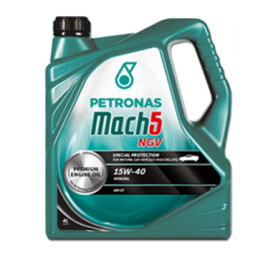 PETRONASMACH 5 NGV 15W40 (4+1L.)
