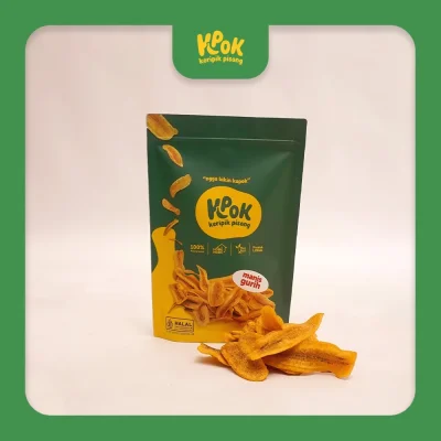 Keripik pisang Kpok Manis Gurih